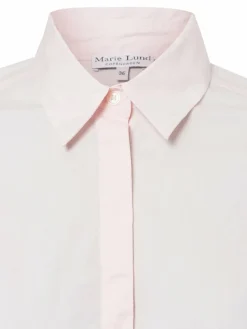 Marie Lund Blusen*Damen Hemdbluse rosa uni