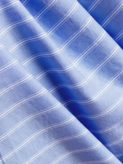 Marie Lund Blusen*Damen Hemdbluse hellblau weiß gestreift