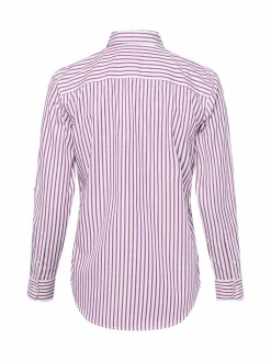 Lauren Ralph Lauren Blusen*Damen Hemdbluse lila weiß gestreift