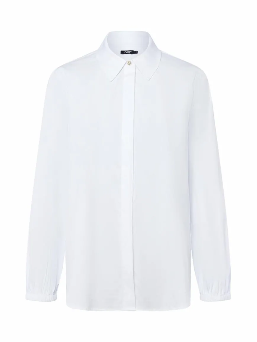 JOOP! Blusen*Damen Hemdbluse - Brianne weiß uni