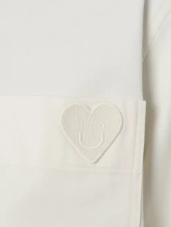 HUGO BLUE Blusen*Damen Hemdbluse - Edia_B ecru uni