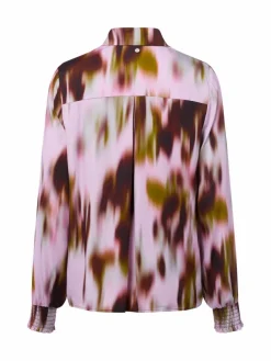 Nümph Blusen*Damen Hemdbluse - NULilith rosa lila gemustert