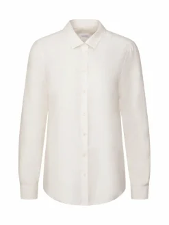 Seidensticker Blusen*Damen Hemdbluse - Uni weiß uni