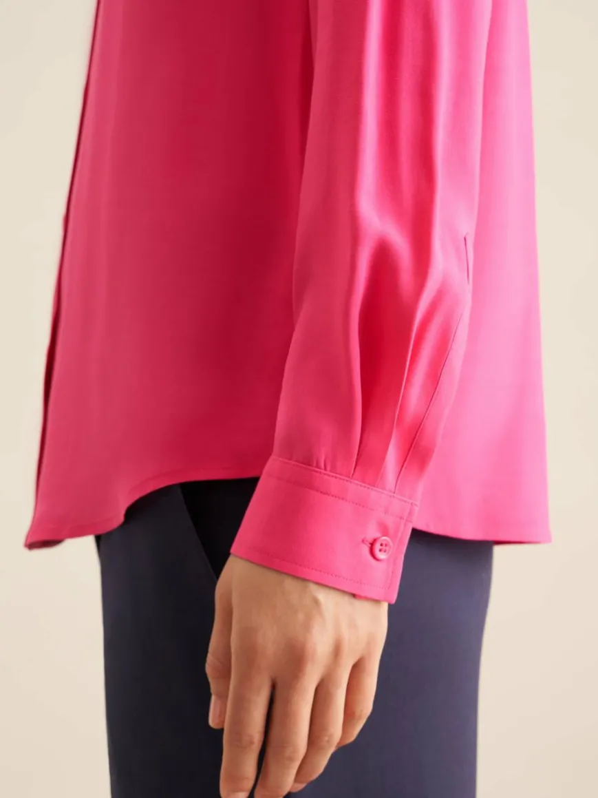 Seidensticker Blusen*Damen Hemdbluse - Uni pink uni