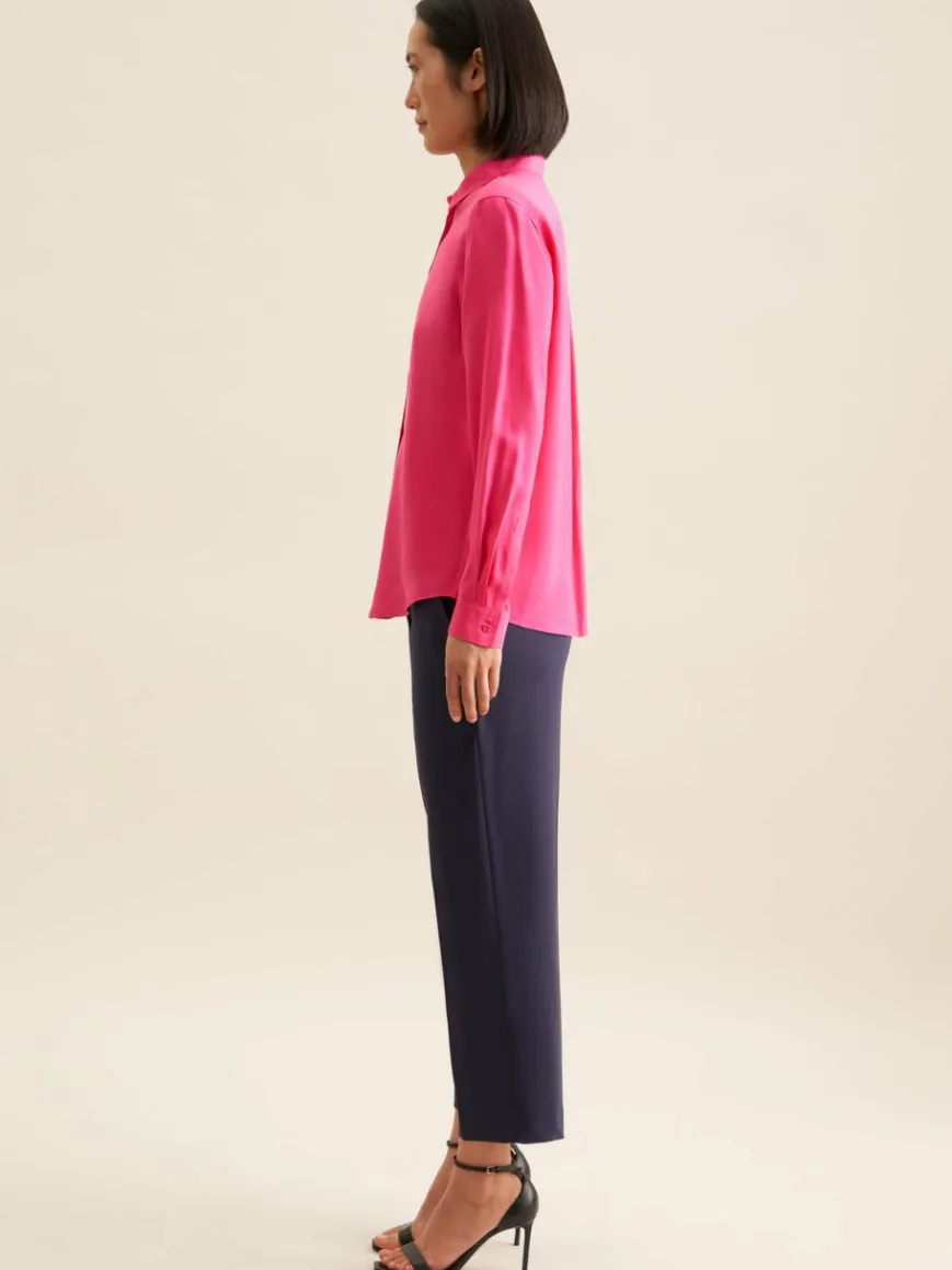Seidensticker Blusen*Damen Hemdbluse - Uni pink uni