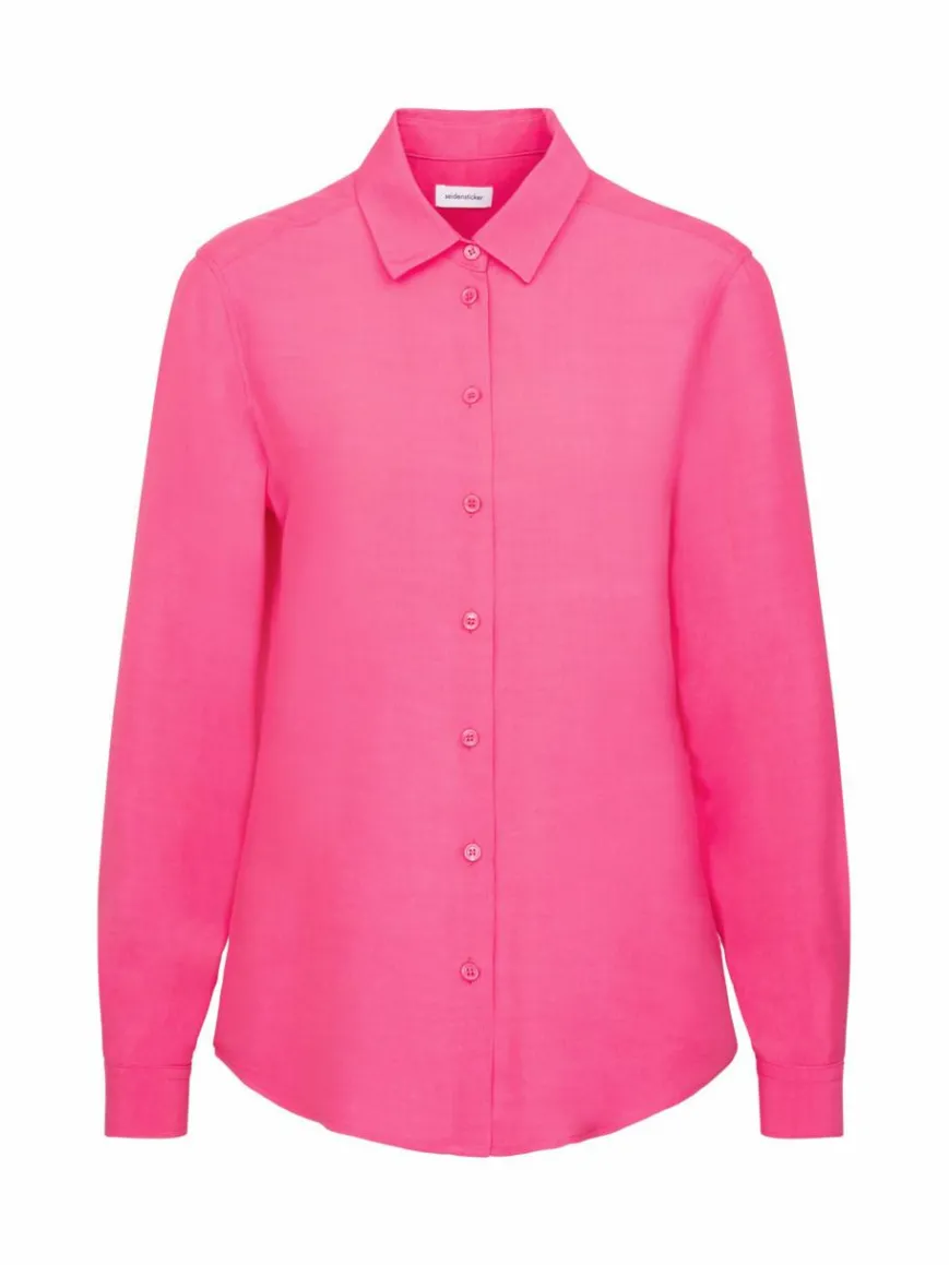 Seidensticker Blusen*Damen Hemdbluse - Uni pink uni
