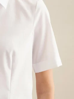 Seidensticker Blusen*Damen Hemdbluse - Uni weiß uni