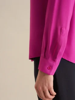 Seidensticker Blusen*Damen Hemdbluse - Uni fuchsia uni