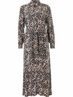 Betty Barclay Kleider*Damen Hemdblusenkleid marine mehrfarbig gemustert