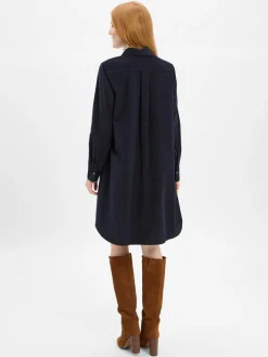 Marc O'Polo Kleider*Damen Hemdblusenkleid marine uni