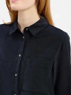 Marc O'Polo Kleider*Damen Hemdblusenkleid marine uni