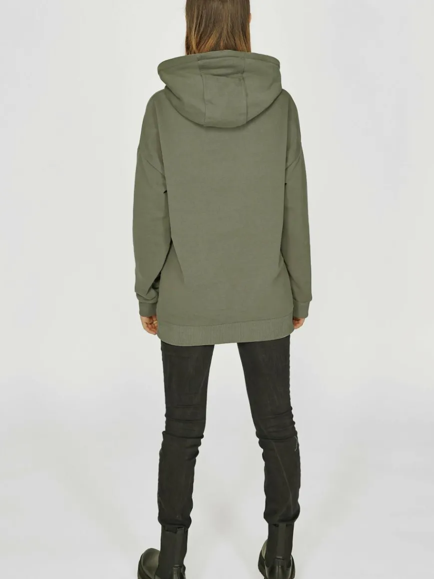 Topgun Sweatshirts & Sweatjacken*Damen Hoodie oliv uni