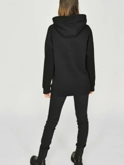 Topgun Sweatshirts & Sweatjacken*Damen Hoodie schwarz uni