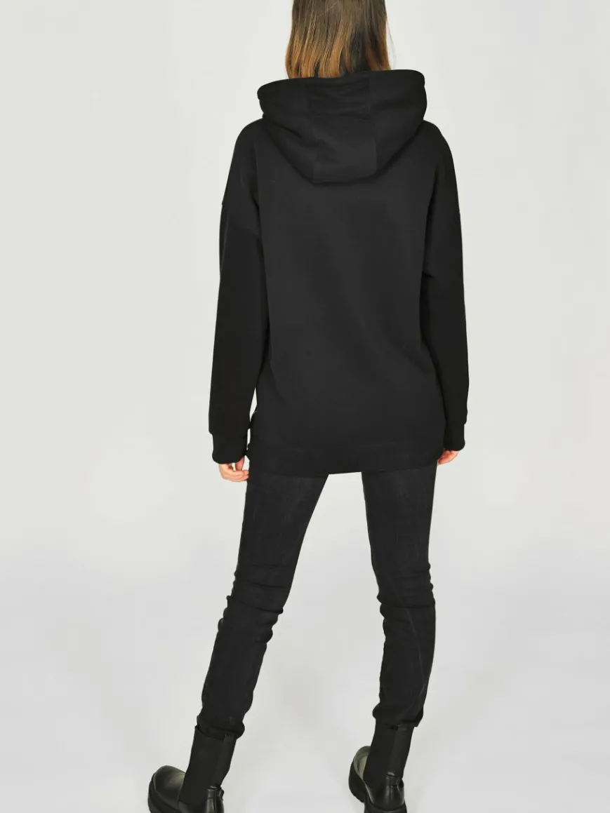 Topgun Sweatshirts & Sweatjacken*Damen Hoodie schwarz uni