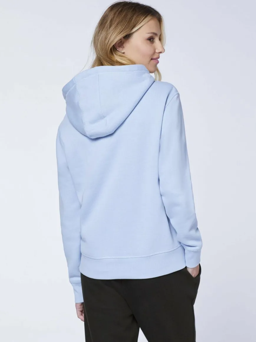 Chiemsee Sweatshirts & Sweatjacken*Damen Hoodie blau uni