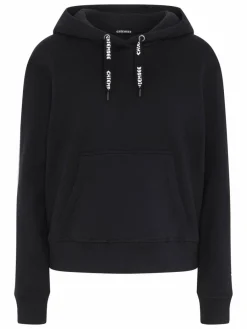 Chiemsee Sweatshirts & Sweatjacken*Damen Hoodie schwarz uni