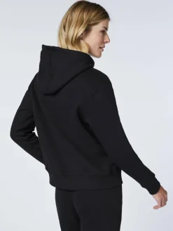 Chiemsee Sweatshirts & Sweatjacken*Damen Hoodie schwarz uni