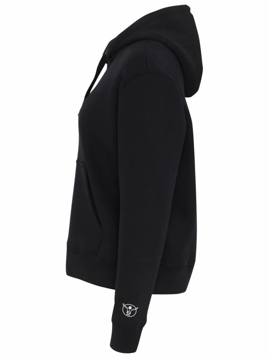 Chiemsee Sweatshirts & Sweatjacken*Damen Hoodie schwarz uni