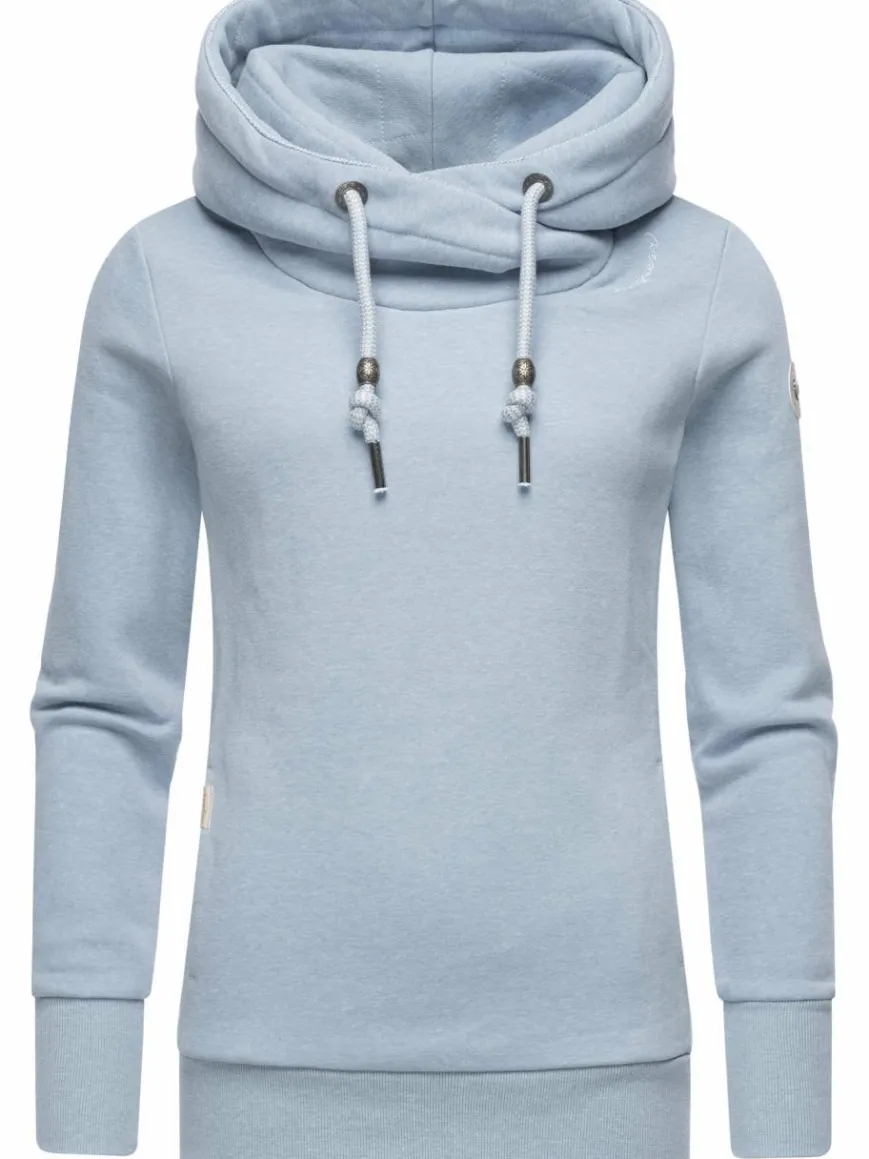 Ragwear Sweatshirts & Sweatjacken*Damen Hoodie - Gripy Bold hellblau uni
