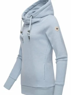 Ragwear Sweatshirts & Sweatjacken*Damen Hoodie - Gripy Bold hellblau uni