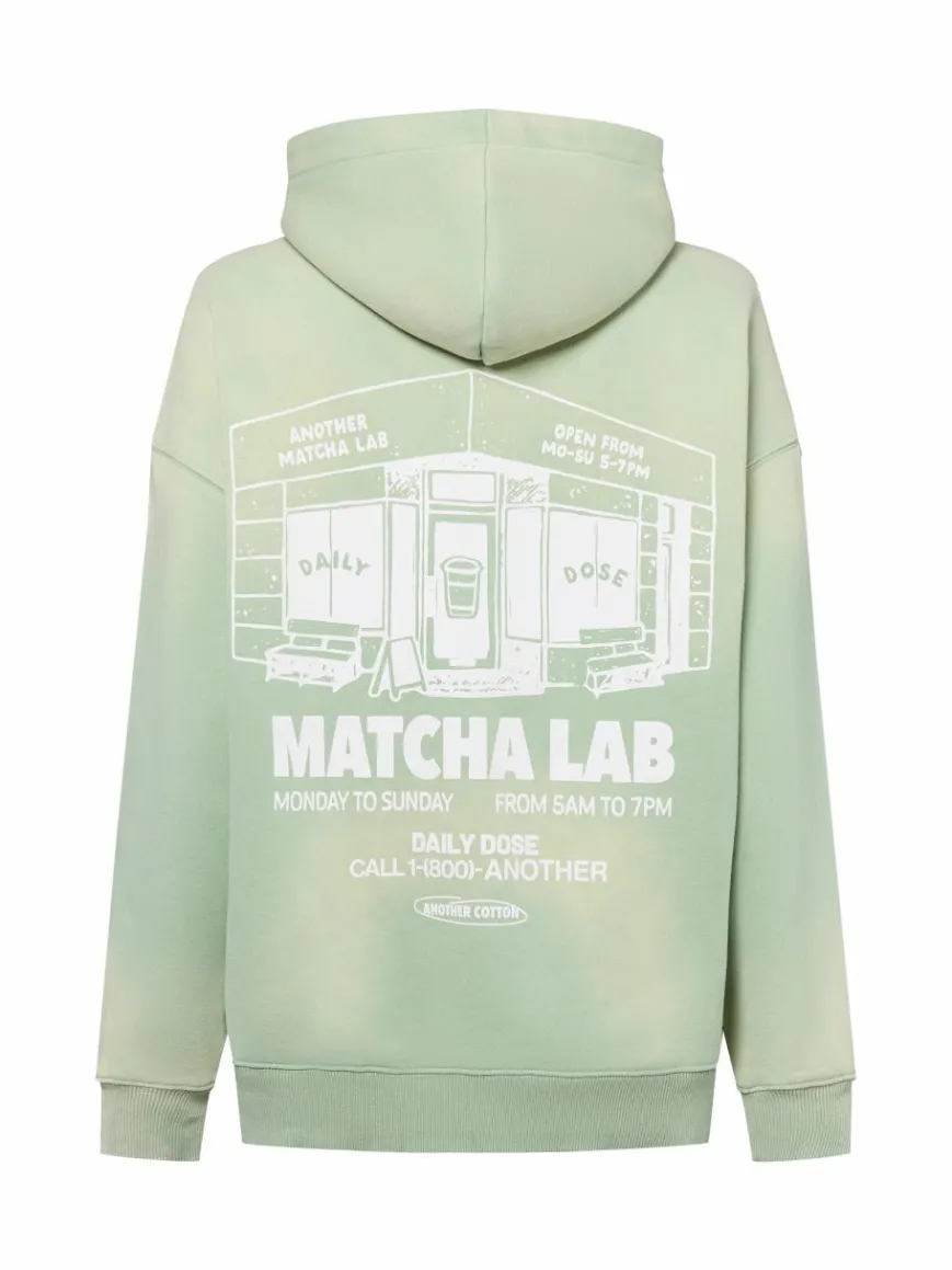 Another Cotton Lab Sweatshirts & Sweatjacken*Damen Hoodie - Matcha Lab mint uni