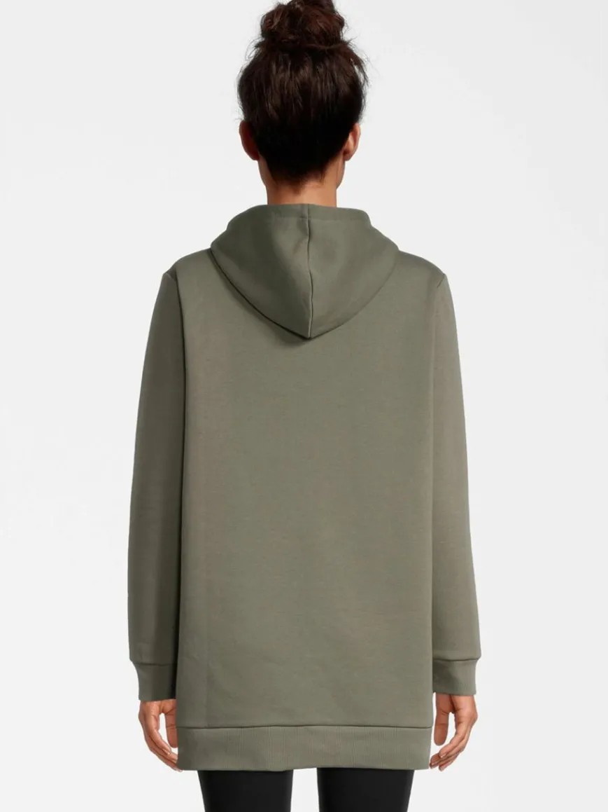 Course Sweatshirts & Sweatjacken*Damen Hoodie - Mickey Mouse Retro khaki bedruckt