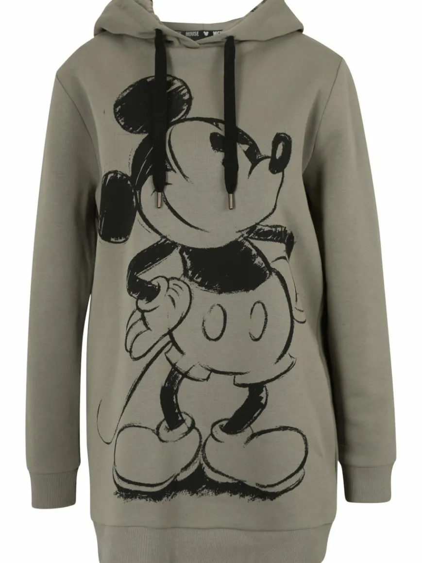 Course Sweatshirts & Sweatjacken*Damen Hoodie - Mickey Mouse Retro khaki bedruckt