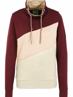 OXMO Sweatshirts & Sweatjacken*Damen Hoodie - OXAgda rot uni