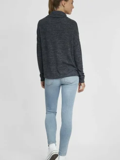 OXMO Sweatshirts & Sweatjacken*Damen Hoodie - OXBelma blau uni