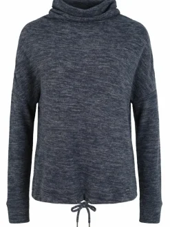 OXMO Sweatshirts & Sweatjacken*Damen Hoodie - OXBelma blau uni