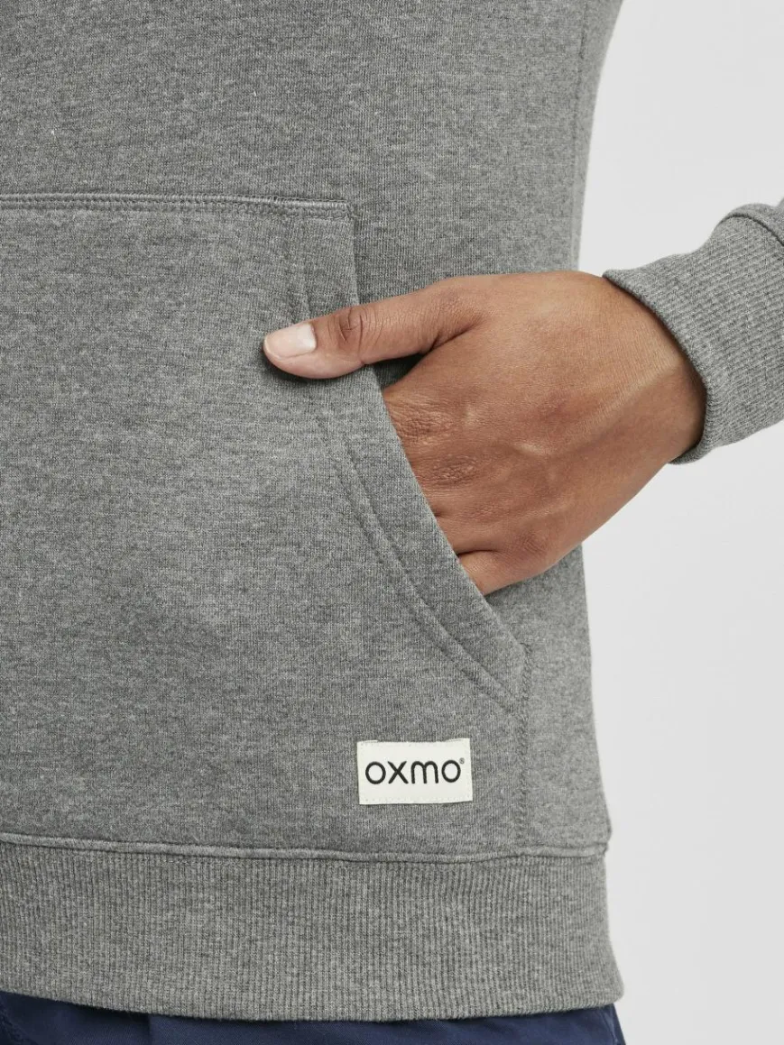 OXMO Sweatshirts & Sweatjacken*Damen Hoodie - OXBinna grau uni