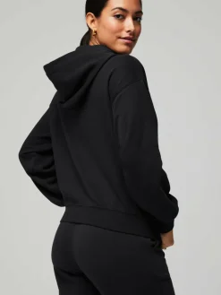 Fabletics Sweatshirts & Sweatjacken*Damen Hoodie - Year Round Terry schwarz uni