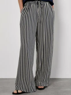 Apricot Hosen*Damen Hose blau gestreift