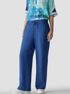 LCMT Hosen*Damen Hose blau uni