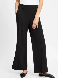 comma Hosen*Damen Hose schwarz uni