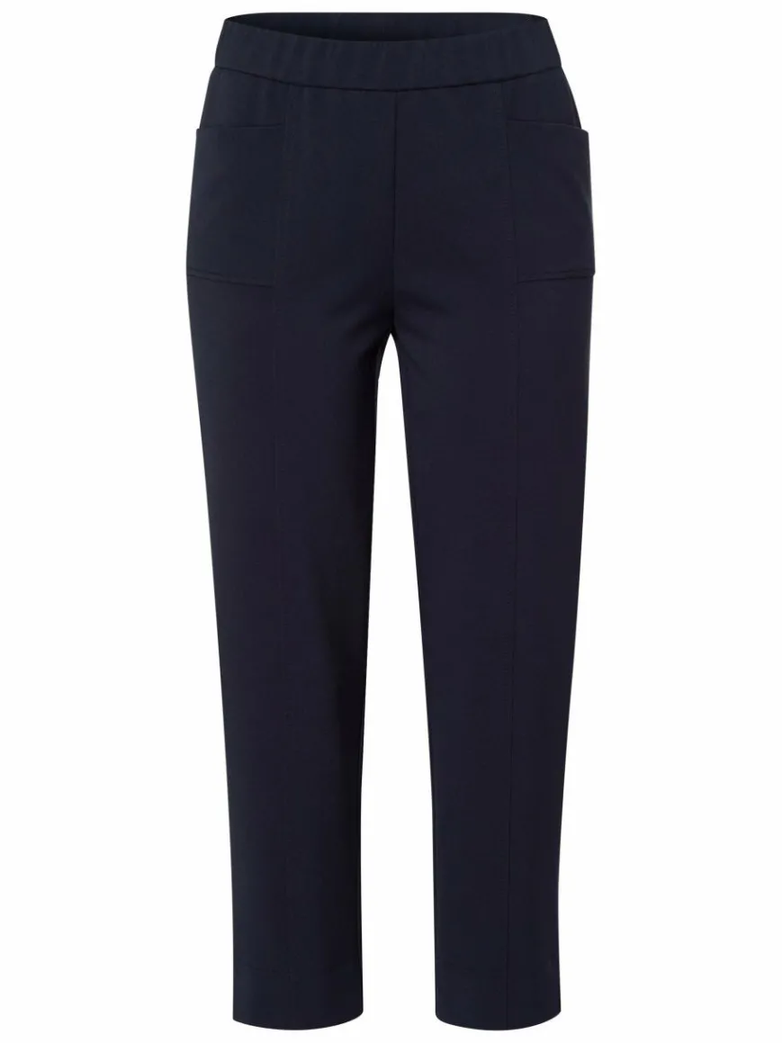 Frank Walder Hosen*Damen Hose marine blau uni