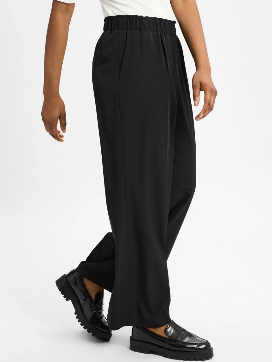 comma casual identity Hosen*Damen Hose schwarz uni