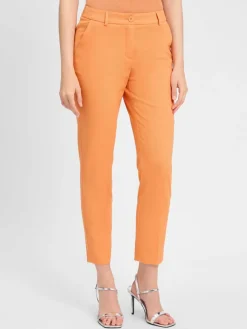 Marie Lund Hosen*Damen Hose aprikot uni