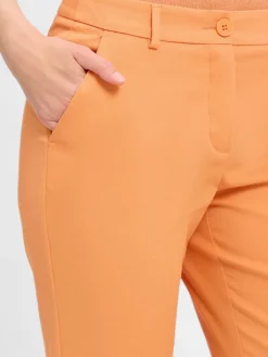 Marie Lund Hosen*Damen Hose aprikot uni