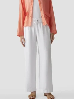 LCMT Hosen*Damen Hose weiß uni