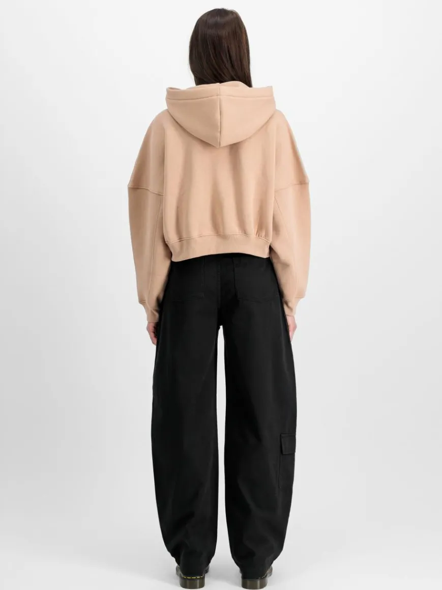 Alpha Industries Hosen*Damen Hose schwarz uni