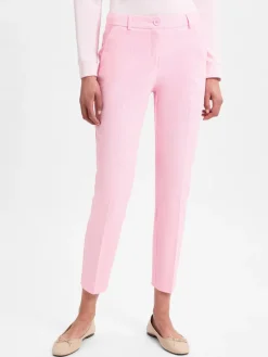 Marie Lund Hosen*Damen Hose rosa uni