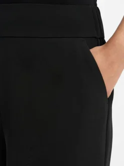 zero Hosen*Damen Hose schwarz uni