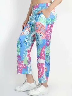 Vicci Germany Hosen*Damen Hose mehrfarbig gemustert