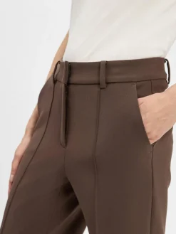 Cambio Hosen*Damen Hose - Amelie kastanie uni