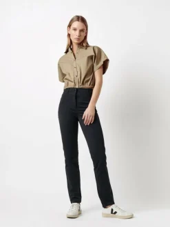 Rosner Hosen*Damen Hose - Audrey_003 blau uni