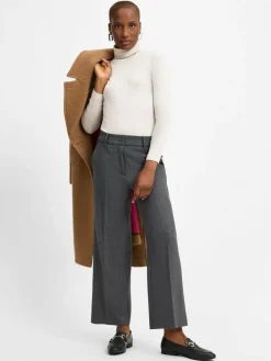 Cambio Hosen*Damen Hose - California anthrazit meliert