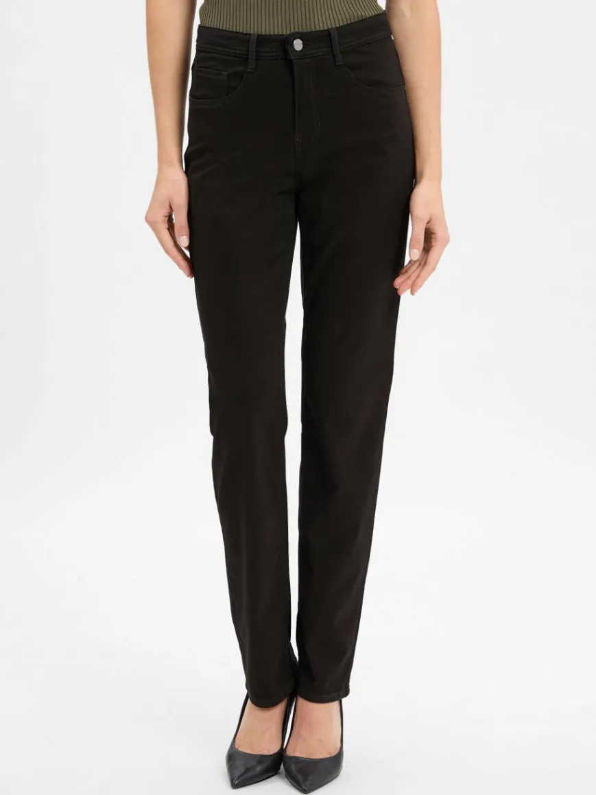 BRAX Jeans*Damen Hose - Carola schwarz uni