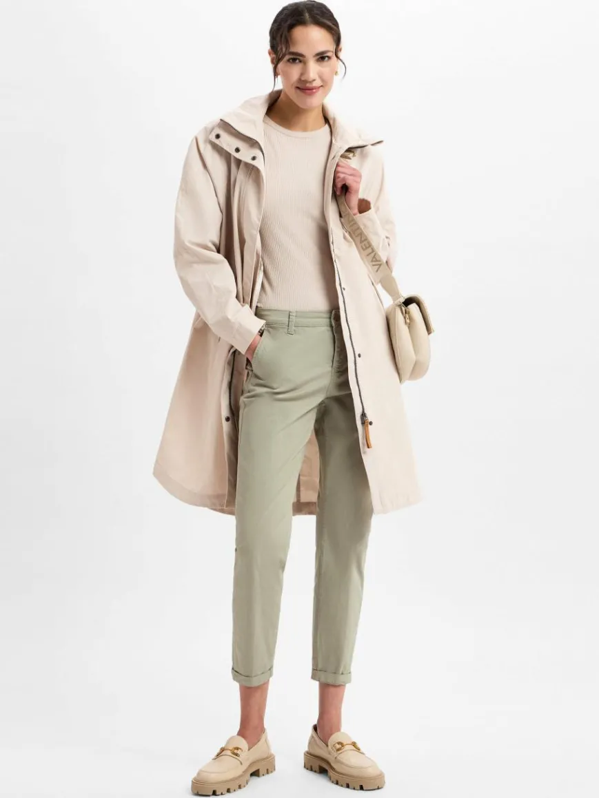 MAC Hosen*Damen Hose - Chino schilf uni