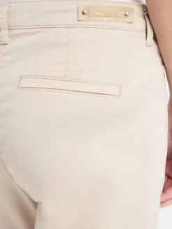MAC Hosen*Damen Hose - Chino beige uni
